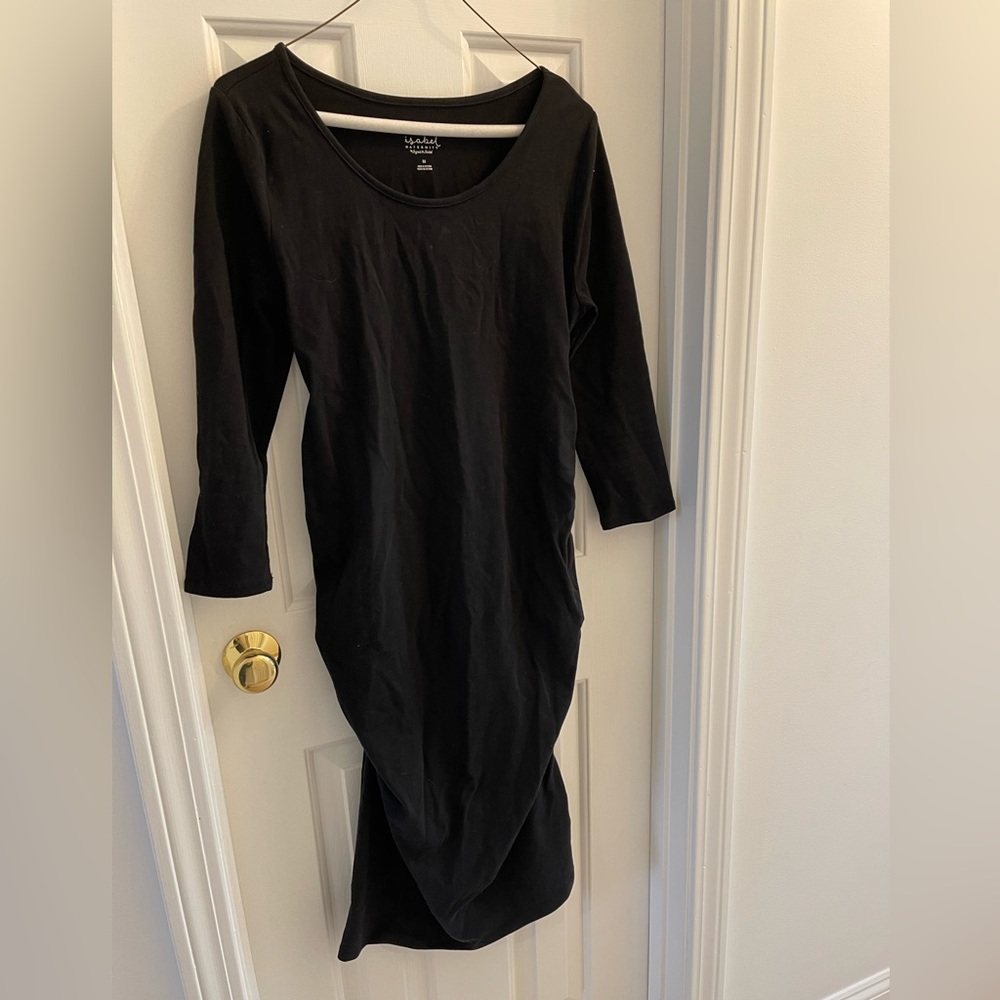 Black Isabel Maternity Dress.